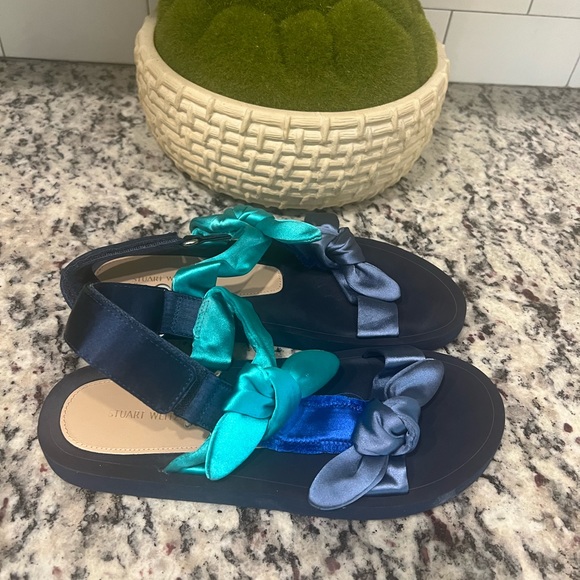 Stuart Weitzman Bandeau Sport Sandal teva style 7.5 - Picture 8 of 9